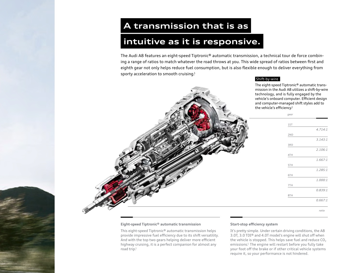 2014 Audi A8 Brochure Page 49